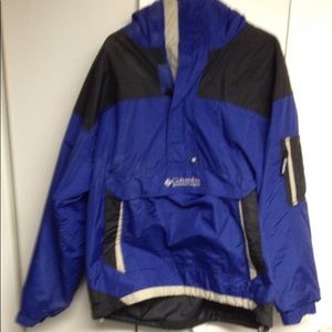 Vintage Columbia pullover ski / snowboard jacket